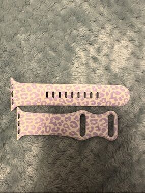 Lilac Leopard Apple Watch Band